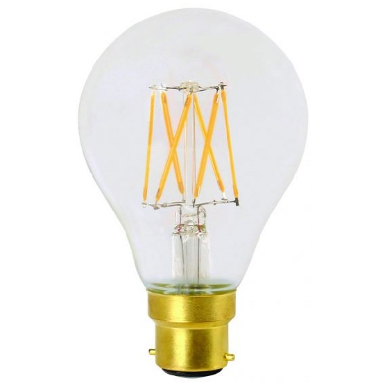 FILAMENT LED 8W B22 2700K 1055LM CL.