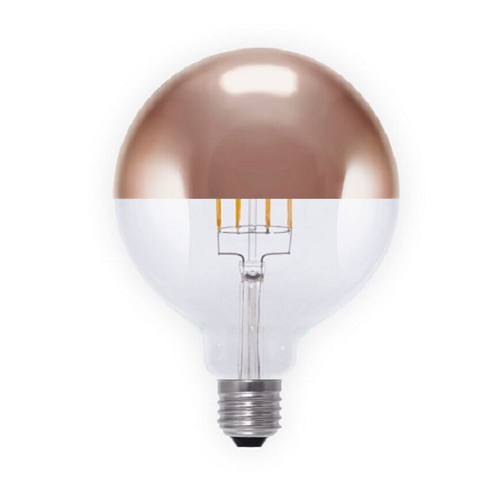 led globe tête miroir 